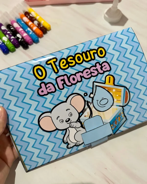 Livro 3D “O Tesouro na Floresta”