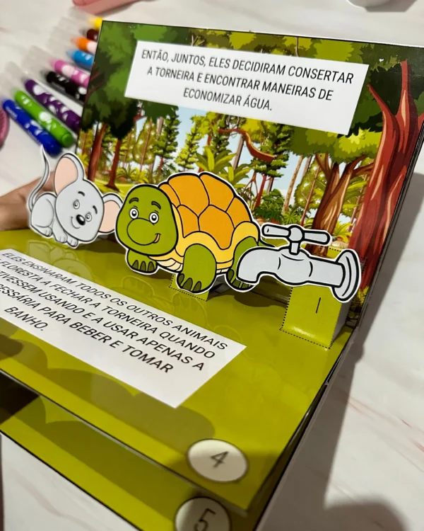 Livro 3D “O Tesouro na Floresta” - Image 3