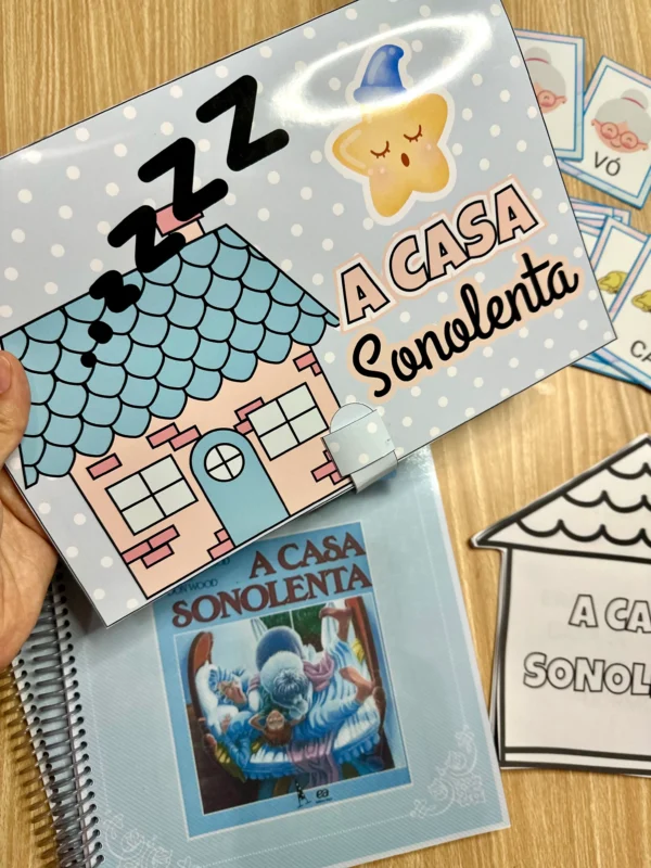 Kit Completo Sequência A casa Sonolenta