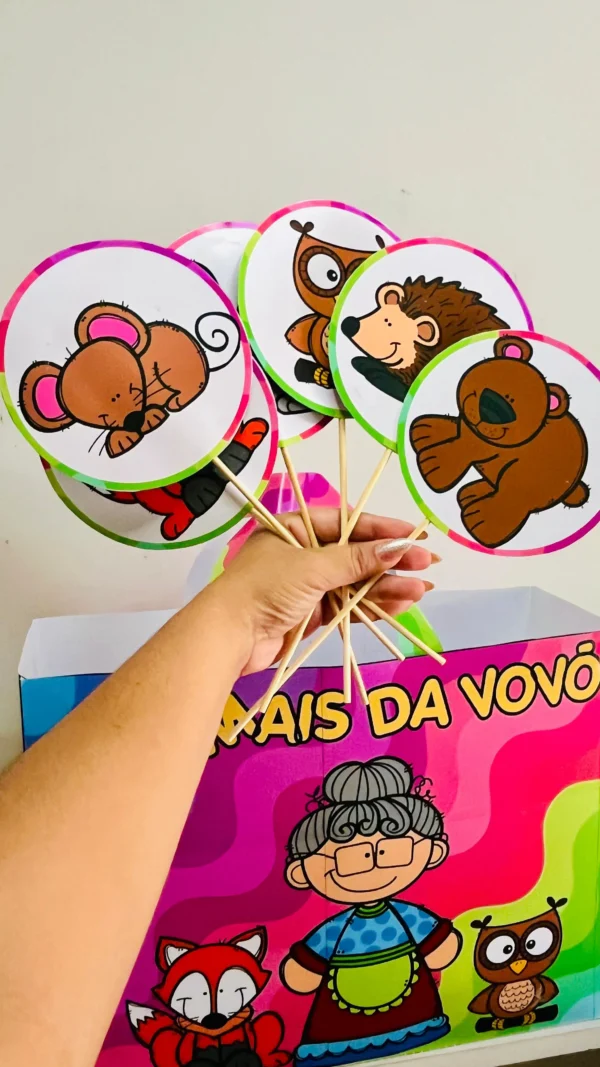 Sacola da Leitura: Os Animais da Vovó - Image 3