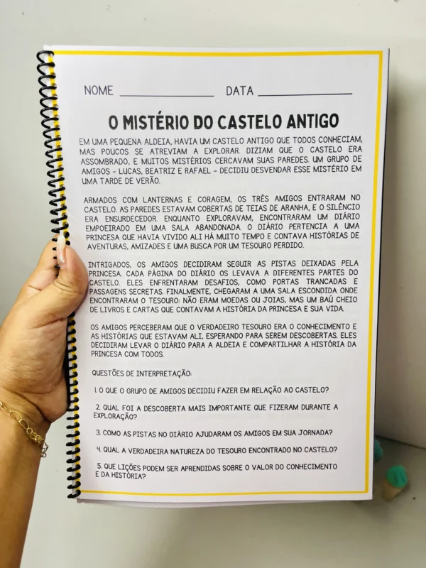 Apostila leitura e interpretação 3 ao 5 ano - Image 4