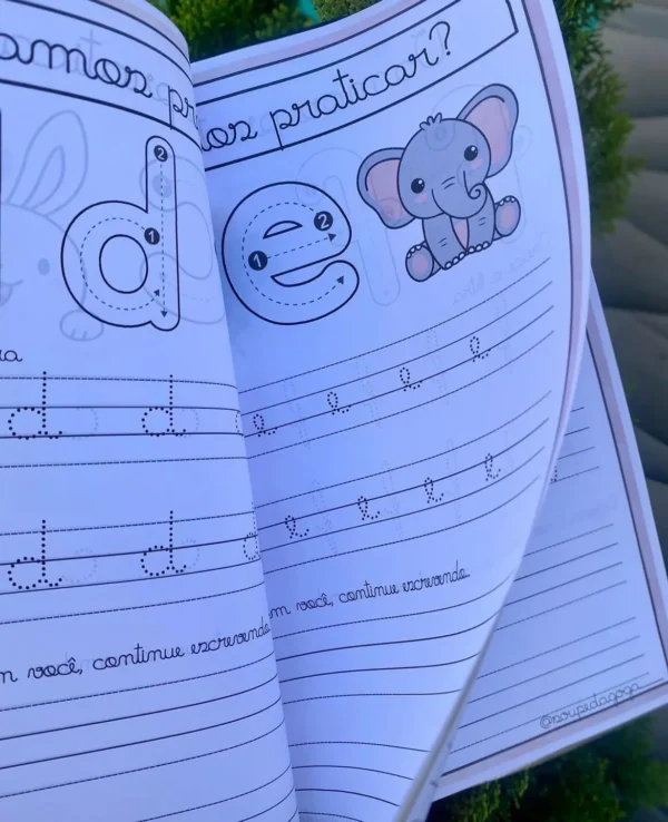 ALFABETO CURSIVO PONTILHADO - Image 3