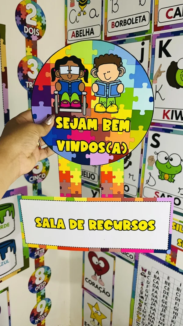 Kit Sala de Aula Decorativo -Tema Educação Especial - Image 4