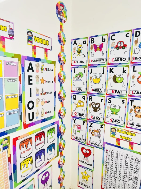 Kit Sala de Aula Decorativo -Tema Educação Especial