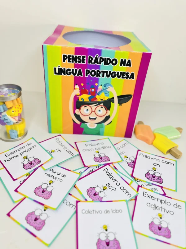 Pense rápido na língua portuguesa