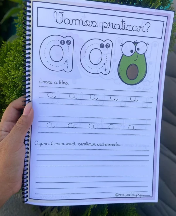 ALFABETO CURSIVO PONTILHADO - Image 2