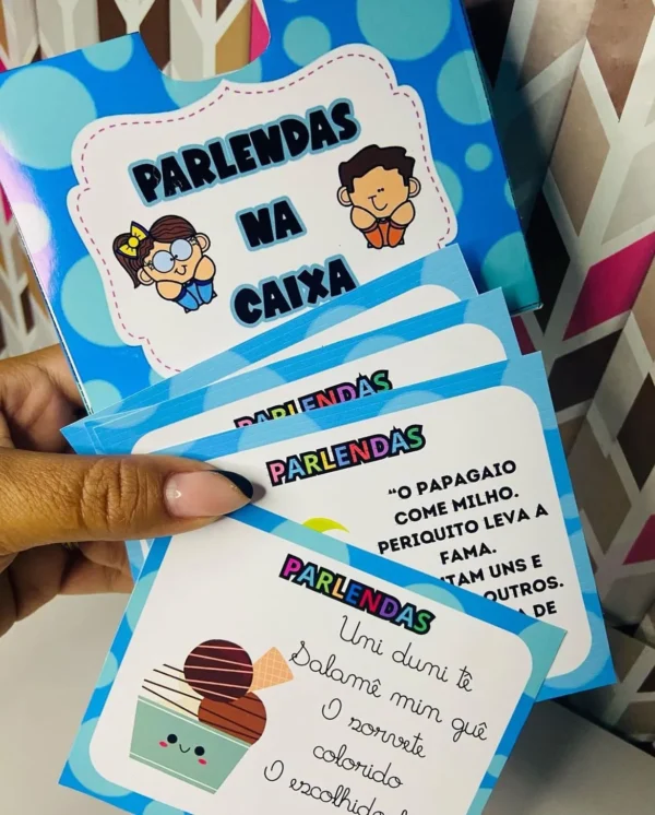 Parlendas na Caixa